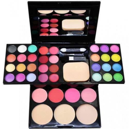 Beauty Eyeshadow Lip Gloss Blusher Makeup Palette Kit