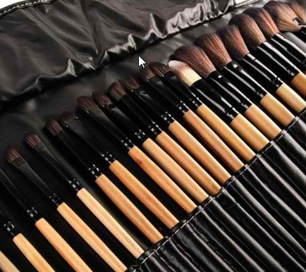 32Pcs Soft Makeup Brushes Professional Cosmetic Tool Kit Set